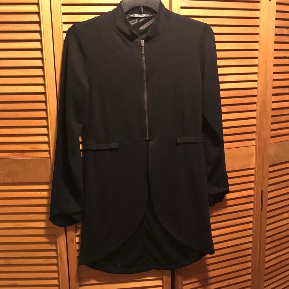 Juffrouw Jansen Amsterdam Black Tuxedo Style Jacket With Tails